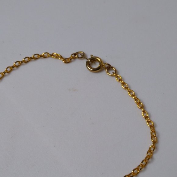 Lot Of 3 Heart Bead Jewelry 2 Ankle Bracelets 1 Necklace - Picture 10 of 16